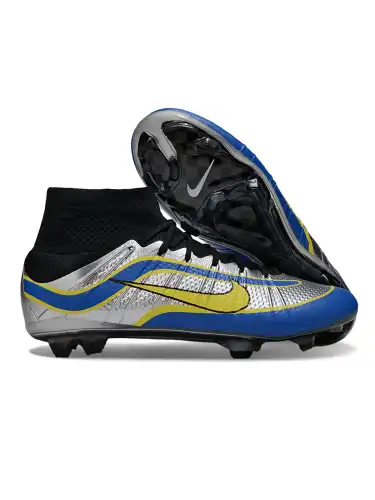 Arrival 39-45) Nike Assassin's 10th Generation High-top Waterproof Knitted FG Football Shoes Nike Zo