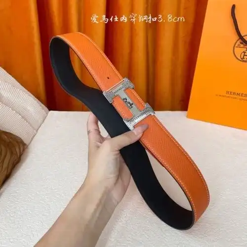 HERMES leather belt wholesale Aimes boy leather belt wholesale Original genuine leather material Cur
