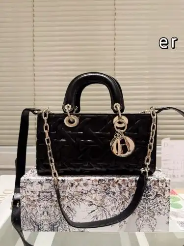 DIOR handbag, Dior women's bag, Dior crossbody bag, imported original cowhide, high-end quality, del