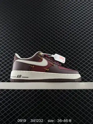Air Force 1 '07 Low Beige brown original last cardboard to create a pure air force style #focus on f