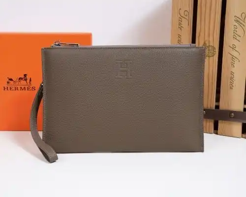 HERMES clutch bag Aimes men's bag Aimes crossbody bag is made of imported original cowhide high-end 