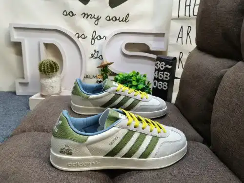 068D Adidas Gazelle Indoor DD6607 Casual wear-resistant and lightweight Low top board shoes This Adi