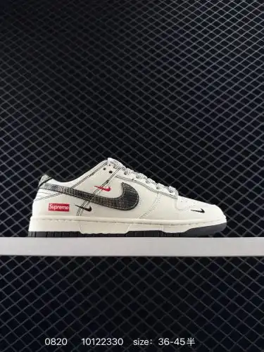 Nike SB Duck low Stucci co-branded "black, white and gray print color high-end customization mo