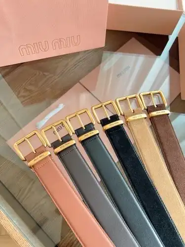 Miumiu leather belt wholesale, slim leather belt wholesale, original genuine leather material, curre