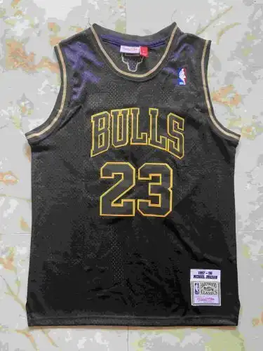 Bulls No. 23 Michael Jordan Retro Classic Black