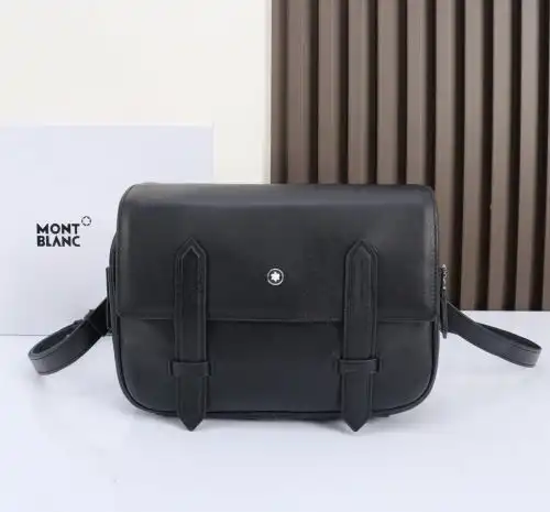 MONTBLANC mailbag, Wanbaolong men's bag, Wanbaolong crossbody bag, uses imported top-grade original 