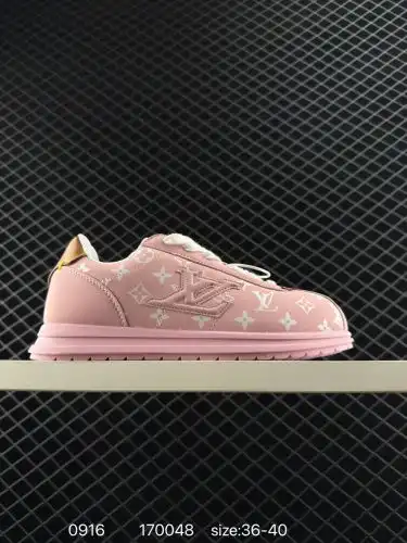 240 Nigo x Louis Vuitton LV co-branded Forrest Gump Low-top sports and casual shoes produced by majo