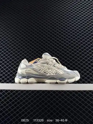 Company-grade ✅ASICS GEL-NYC Breathable Mesh Upper Matched with some synthetic leather material, mad