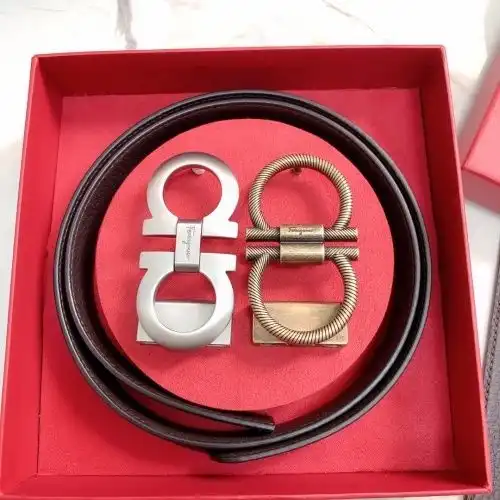 FERRAGAMO leather belt wholesale Ferragamo boy leather belt wholesale Original genuine leather mater
