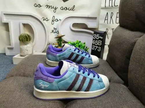 373D Adidas Clover Originals Superstar KI3533 Shell Head Classic versatile casual sports shoes High-