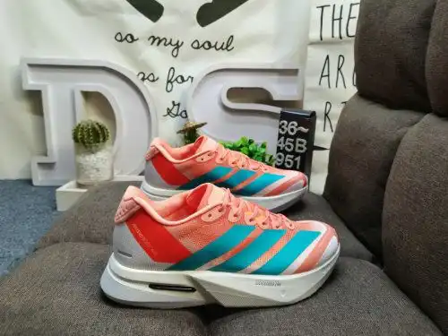 1D company-level ✅Adidas adizero BOSTON 13 JR44 Adidas breathable mesh racing running shoes Boost cu