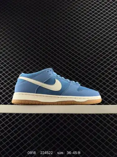 Nike SB Dunk Low Retro slam dunk series retro low-top casual sports skateboard shoes, soft and comfo