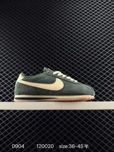 Nike Classic Cortez Nylon Nike Forrest Gump shoes Oversized tongue Men and women's sneakers, adherin