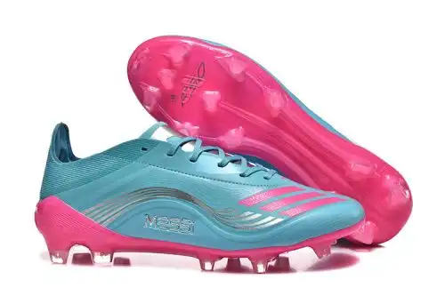 (Arrival) Adidas F50 Knitted FG Lace Football Shoes Didas F50 ELITE Natural Hard Grass Spike Lace Fo