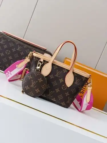 LV handbag Louis Vuitton women's bag Louis Vuitton crossbody bag uses imported top-grade original le