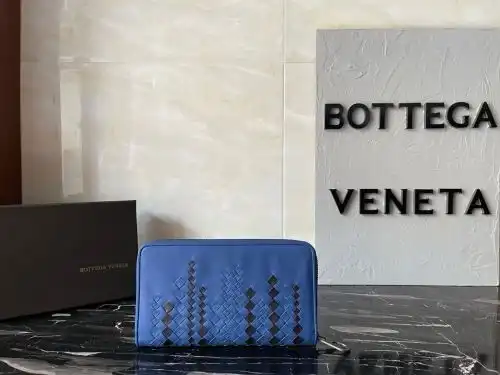 BV long bag Baodi clutch bag uses imported original cowhide leather high-end quality gift bag invoic