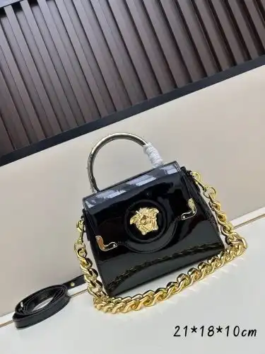 VERSACE handbag, Yonszhe women's bag, Yonszhe crossbody bag, using imported original cowhide, high-e