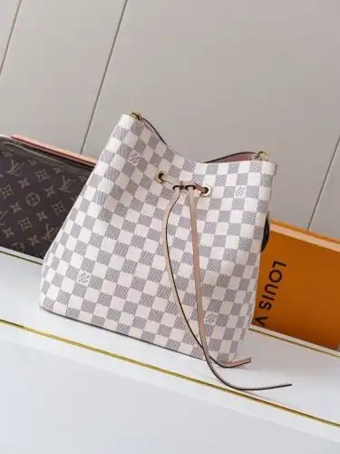 LV bucket bag Louis Vuitton women's bag Louis Vuitton crossbody bag uses imported top-grade original