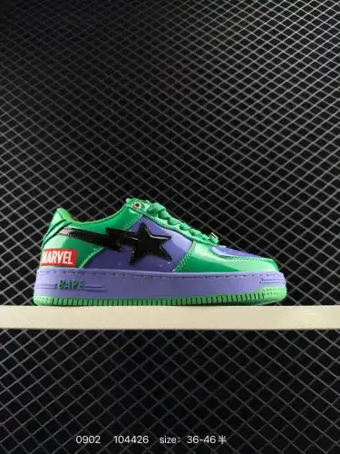 Bape x Nk Air Force 1’07 Low *A BATHING APE * “Nigo brand Ape Head Air Force One Low Top Casual Shoe
