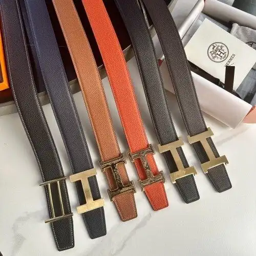 HERMES leather belt wholesale Aimes boy leather belt wholesale Original genuine leather material Cur
