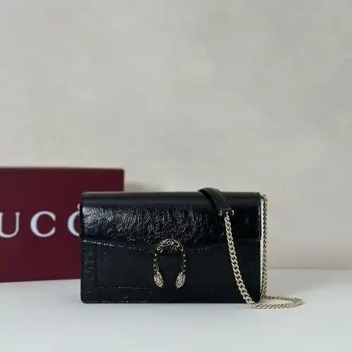 GUCCI chain bag, ancient chubby women's bag, ancient chubby crossbody bag, imported top-grade origin