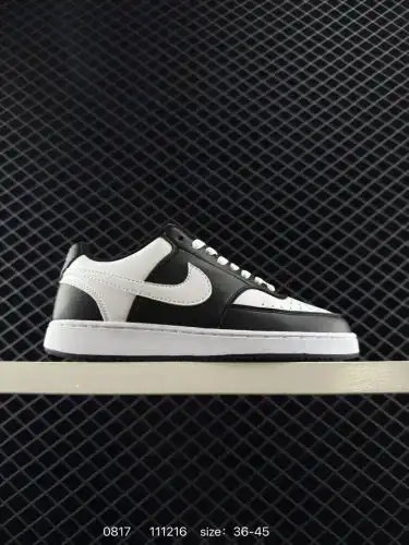 ✅NIKE COURT VISION LO ‘DIY’ customization, low-top versatile, breathable and casual sports shoes, ta