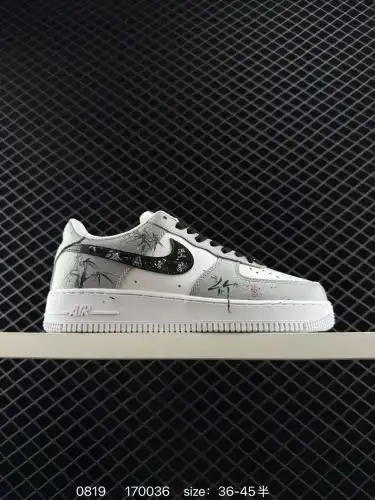 1 Company-level Nike Air Force 1"07 Air Force One low-top versatile casual sports shoes. Soft, 