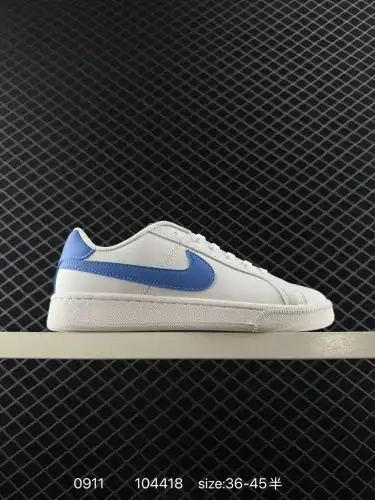 90 Nike (NIKE) men's and women's shoes autumn COURT ROYALE AC sneakers casual shoes versatile white 
