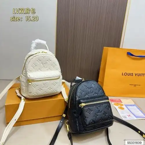 LV double shoulder bag Louis Vuitton women's bag Louis Vuitton crossbody bag uses imported original 