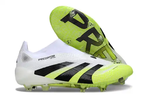 Arrival 36-45) Adidas Falcon 25th Generation Fully Knitted Laceless FG Football Shoes PREDATOR ACCUR