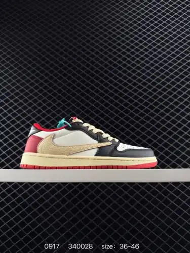 AJ1 Back Hook Travis Scott x Air Jordan 1 " Reverse Mocha " AJ1 Jo1 TS Lightning Joint Bar