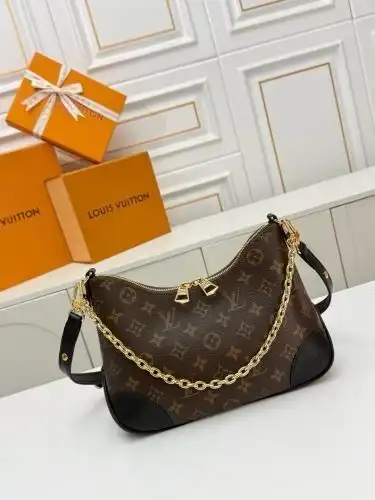 LV chain bag Louis Vuitton women's bag Louis Vuitton crossbody bag uses imported top-grade original 