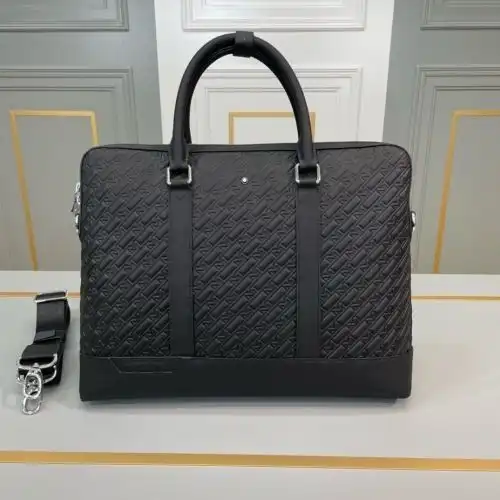 MONTBLANC briefcase Wanbaolong men's bag Wanbaolong crossbody bag uses imported top-grade original l