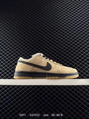 Nike NIKE DUNK LOW slam dunk series retro low-top casual sports skateboard shoes with soft and comfo