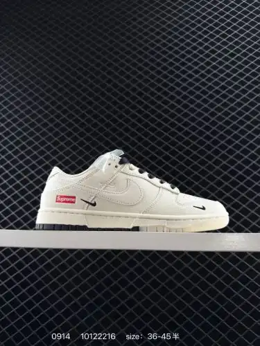 Nk SB Dunk Low Sup Co-branded Anniversary High-end Customization Low-top Casual Board Shoes Customiz