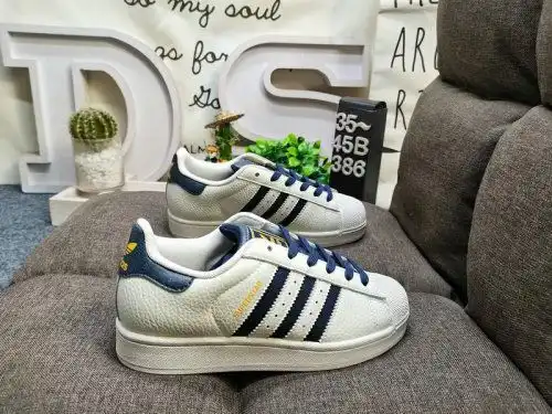 386D Adidas Clover Originals Superstar JR6989 Shell Head Classic versatile casual sports shoes High-
