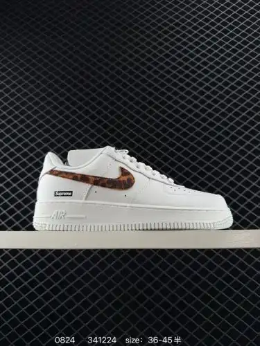 Nike Air Force 1 '07 Low Air Force One Air Cushion Small White Shoes New 2025 Low-top versatile thic