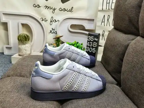305D Adidas Clover Originals Superstar KI4210 Shell Head Classic versatile casual sports shoes High-