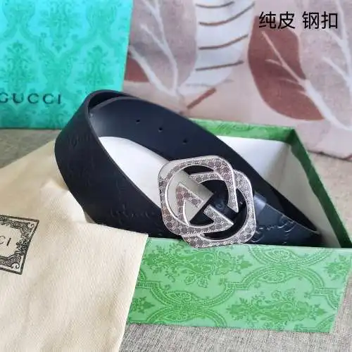 GUCCI leather belt wholesale Guqin boy leather belt wholesale Original genuine leather material Curr