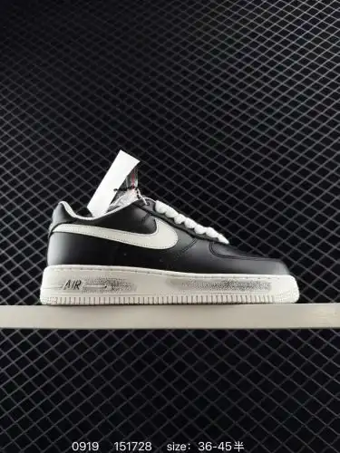 Nike Air Force 1 Low Air Force 1 AF1 2025 new white shoes, low top versatile thick sole heightened c