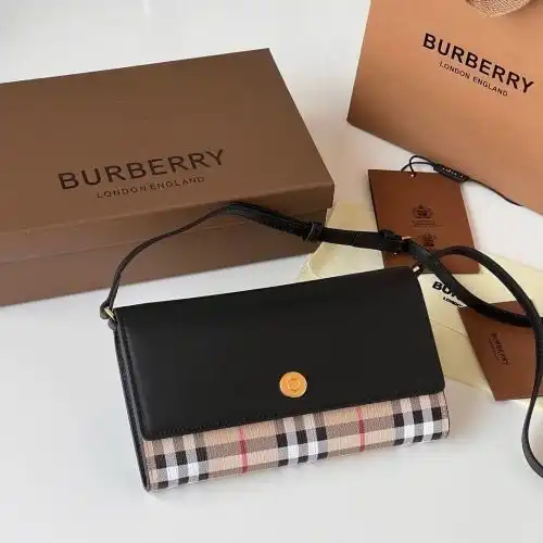 BURBERRY chain bag Babaoli women's bag Babaoli crossbody bag uses imported top-grade original leathe
