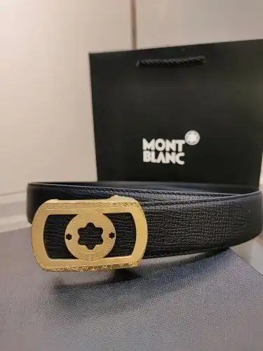 MONTBLANG leather belt wholesale Wanbaolong boy leather belt wholesale Original genuine leather mate