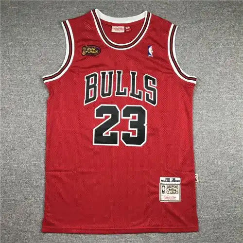 Bulls No. 23 Michael Jordan Finals Retro Red