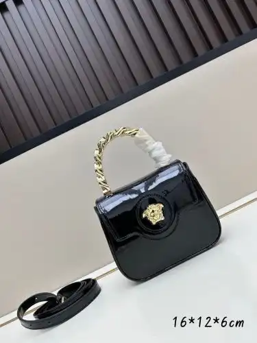 VERSACE handbag, Yonszhe women's bag, Yonszhe crossbody bag, using imported original cowhide, high-e
