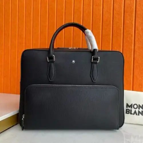 MONTBLANC briefcase Wanbaolong men's bag Wanbaolong crossbody bag uses imported top-grade original l