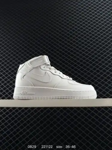 New AF1 Nike Air Force 1 ‘07 Low Air Force One Air Cushion Thick Sole Height-enhanced versatile spor