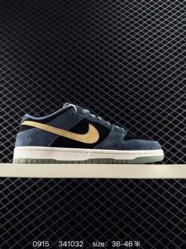 ❤️Dunk SB “Smile” suede blue and black cost-effective ceiling highly recommended Original head layer