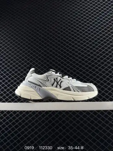 Company-grade ✅MLB CHUNKY LINER DENIM Trendy and versatile Thick-soled heightened casual shoes Anti-