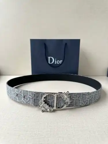 Dior leather belt wholesale 2025 special cabinet synchronization Dior boy leather belt wholesale Ori