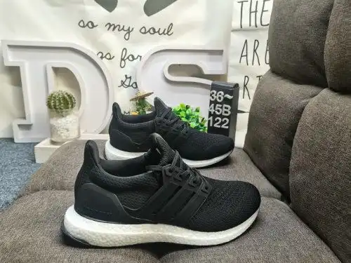 122DAdidas Ultra Boost Triple Black UB1.0 Original Real Mark Really Blown Hupu Correct Version Consi